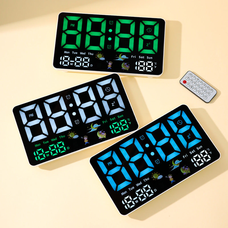 Digital table clock