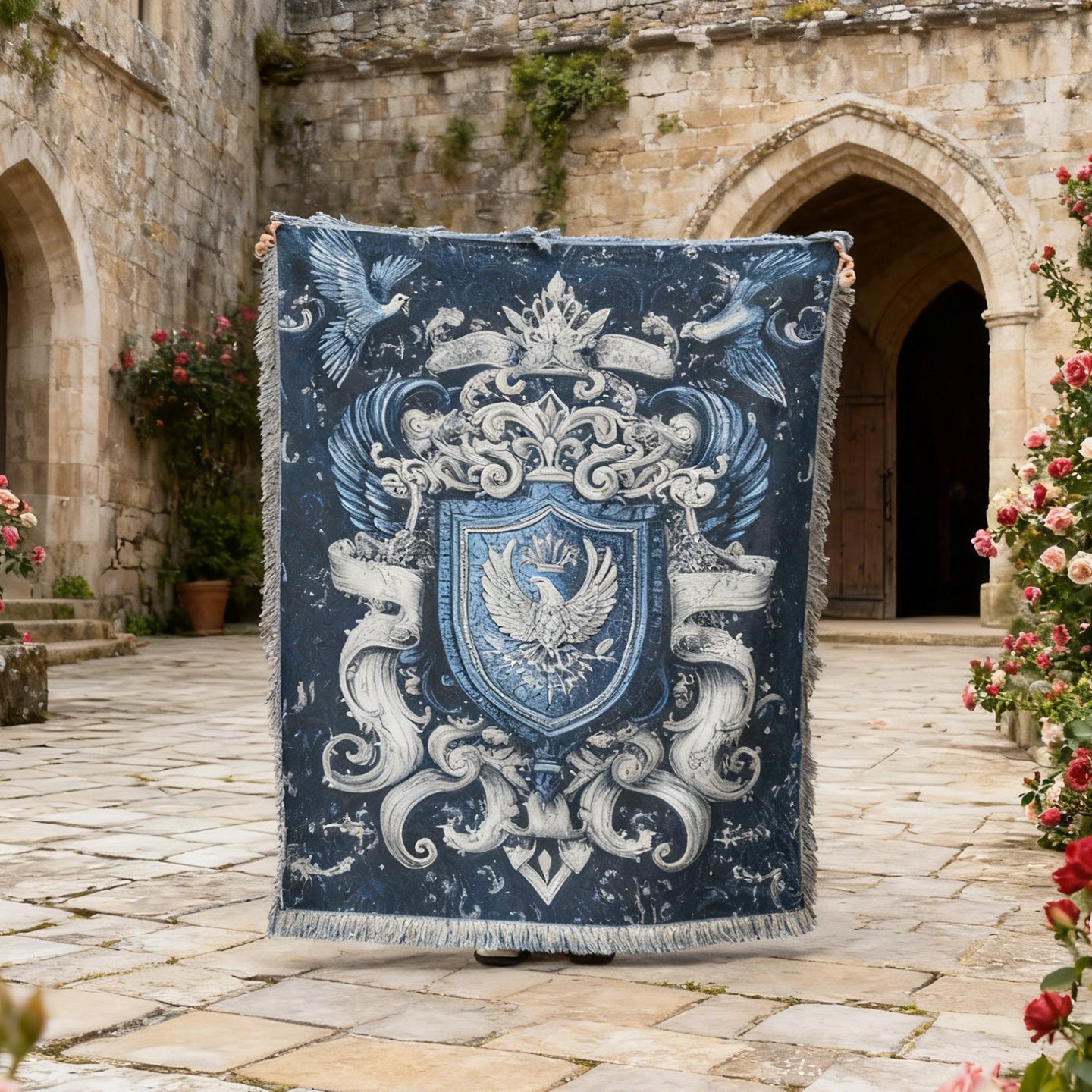 Regal Tapestry Throw Blanket