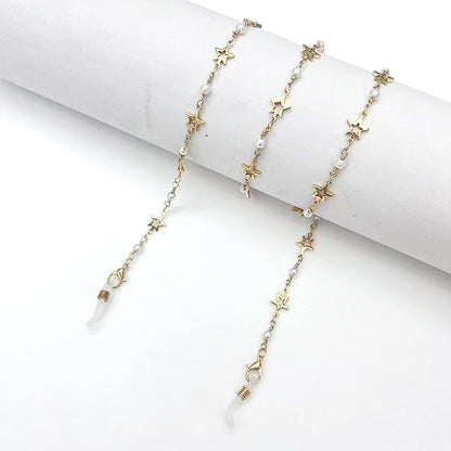 Star-Embellished Eyewear Retainer Chain Acalora