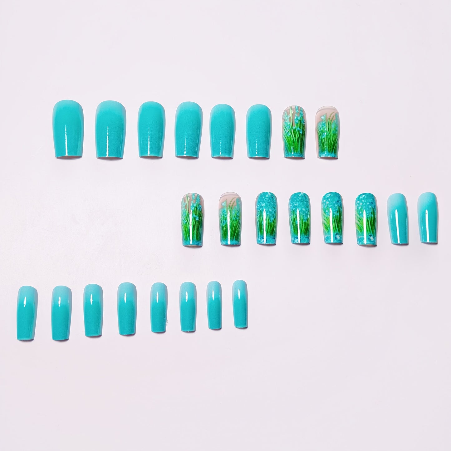 Artistic 3D Floral Nail Art Acalora
