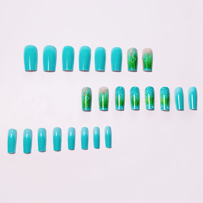 Artistic 3D Floral Nail Art Acalora