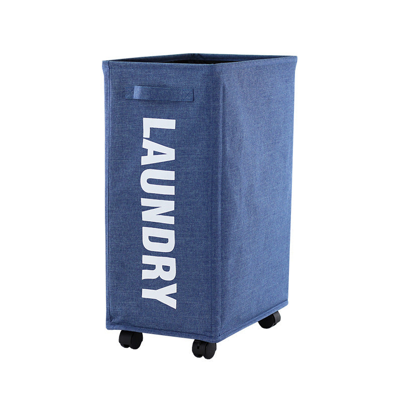 Practical laundry container with wheels Acalora