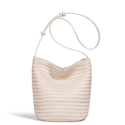 Handcrafted Woven Bucket Bag Acalora