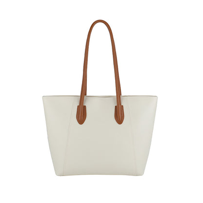 Minimalist Faux Leather Tote Bag Acalora