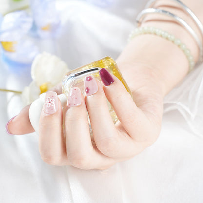 Floral Art Press-On Nail Set Acalora