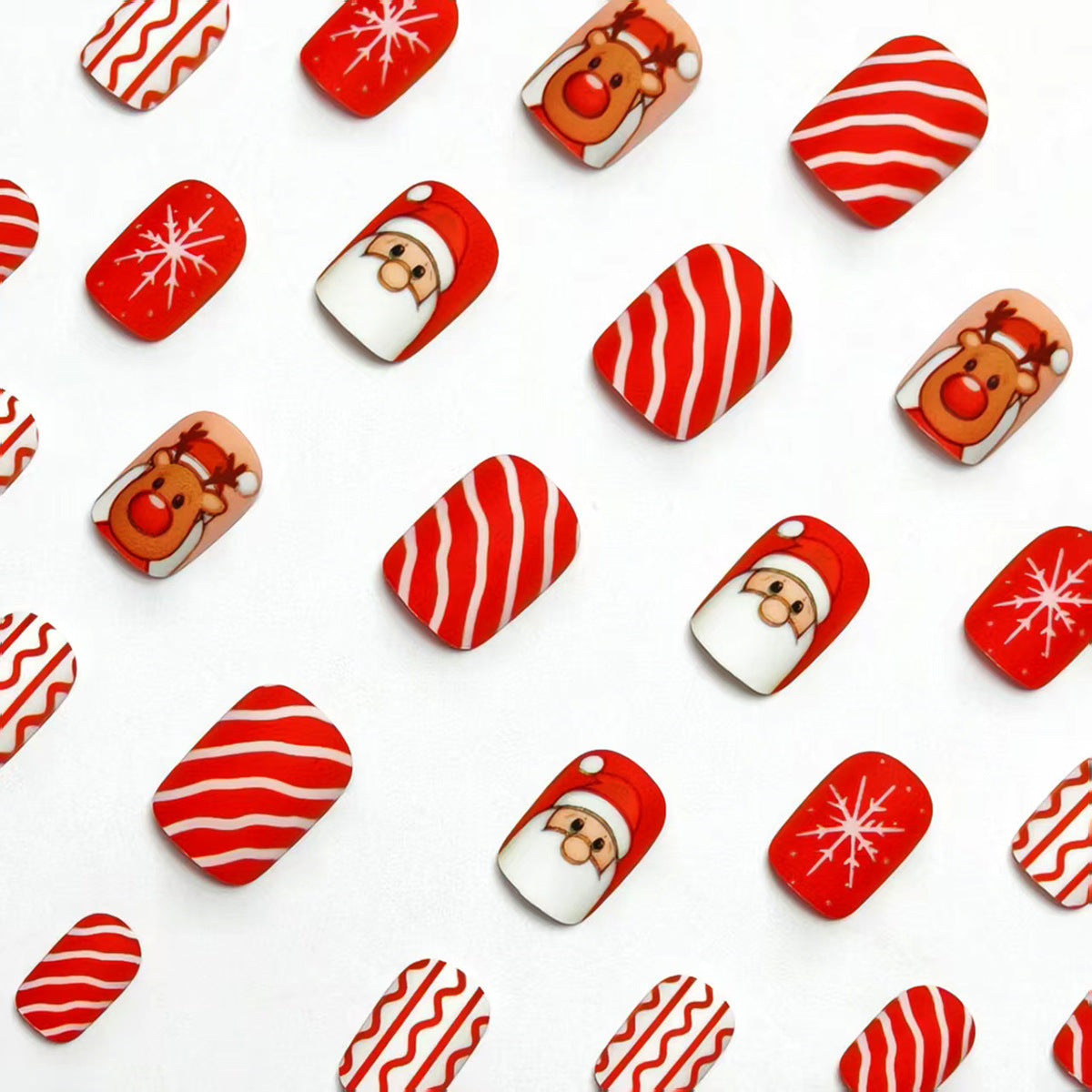 Festive Holiday-Themed Nail Art Acalora 1788155423