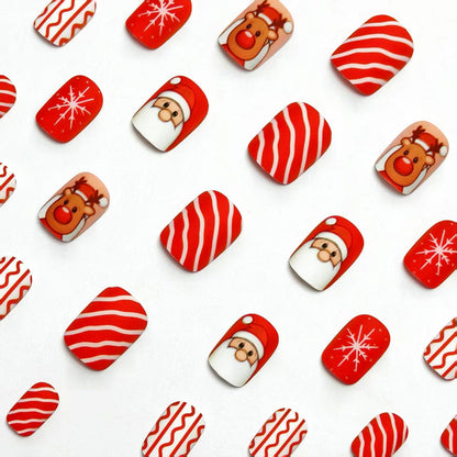 Festive Holiday-Themed Nail Art Acalora 1788155423