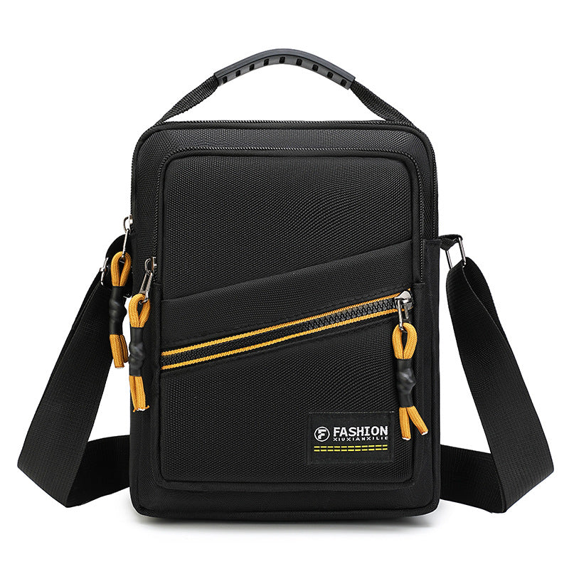 Versatile Multi-Compartment Messenger Bag Acalora