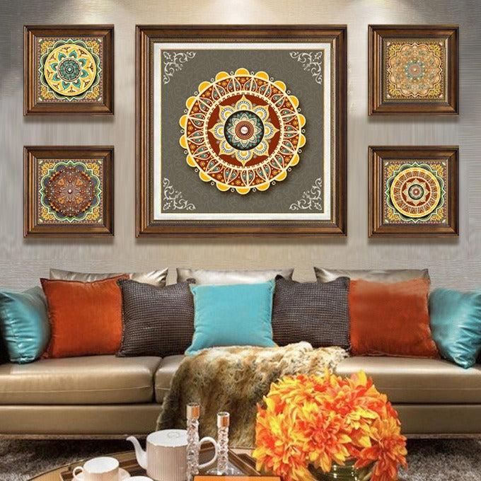 Decorative Mandala Wall Decoration Set