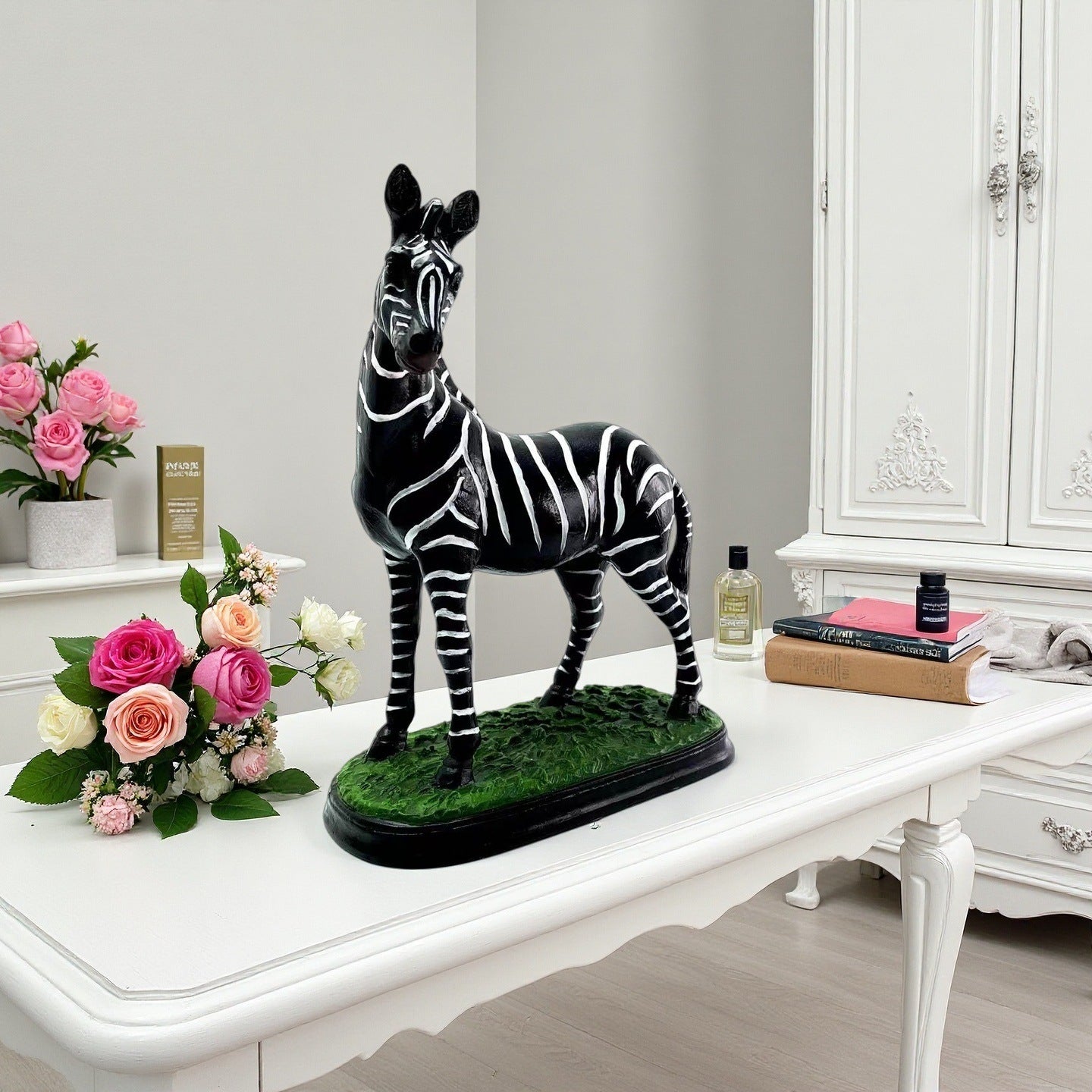 Decorative Zebra Figure Acalora