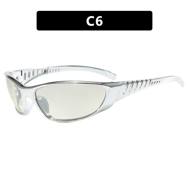 Women's Sporty Sunglasses with aerodynamic design and polarized lenses Karnz