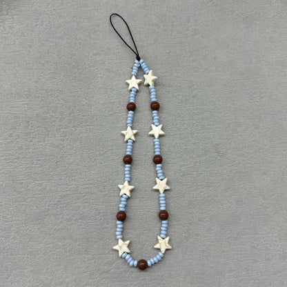 Star and Bead Phone Charm Acalora