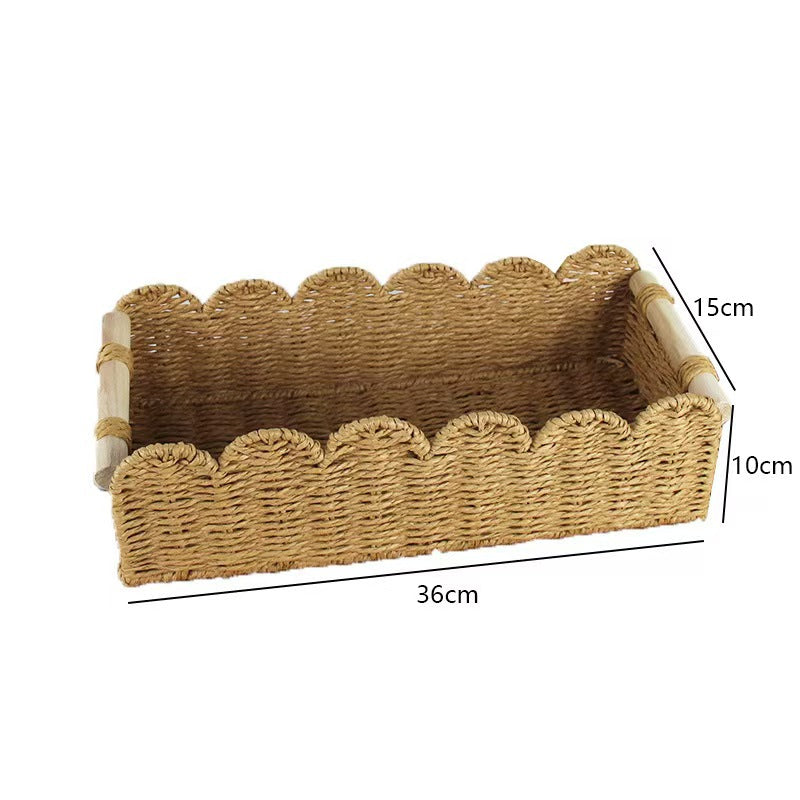 Woven Storage Organizer Basket Acalora