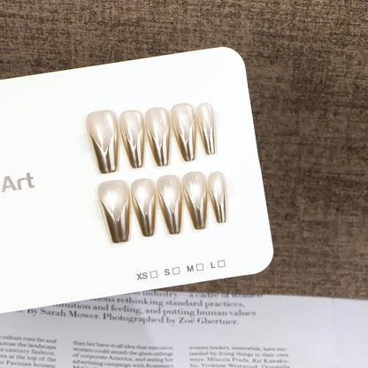 Elegant Stiletto Press-On Nail Art Set Acalora