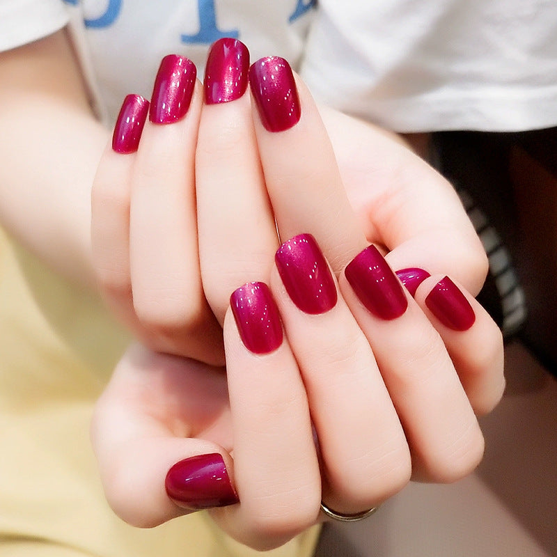 Glossy Gel Nail Extensions Acalora