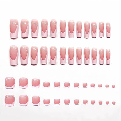 Stylish Press-On Nail Tips with Modern Design Acalora