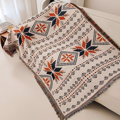 Artistic Cat-Themed Throw Blanket