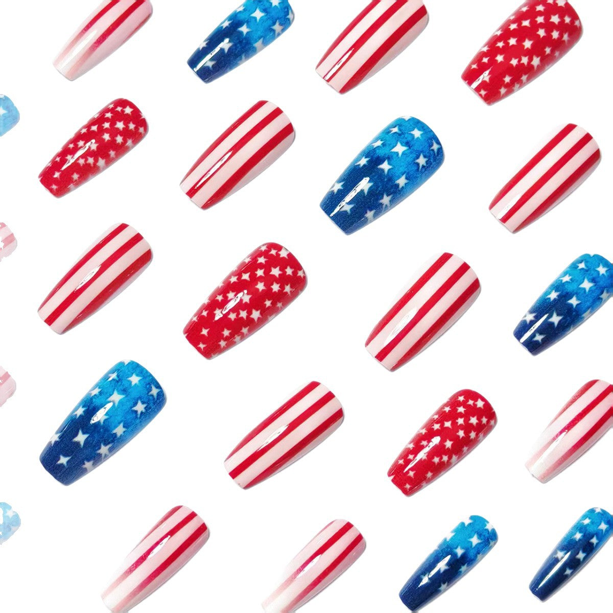 Patriotic Nail Art Acalora 1788155374