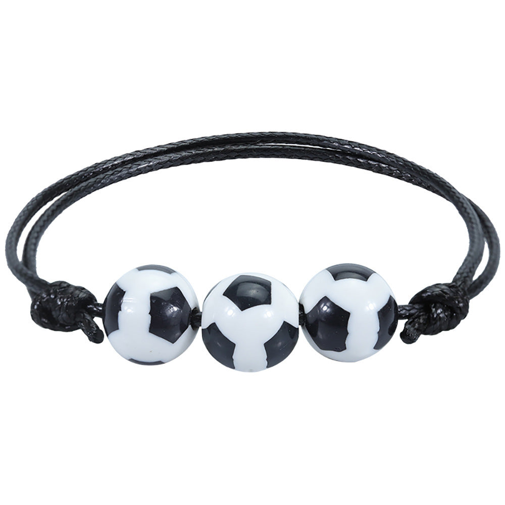 Sporty Baseball Themed Bracelet Acalora