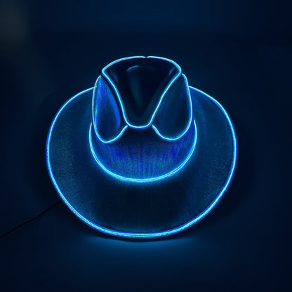LED Cowboy Party Hat