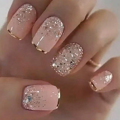 Glossy Gel Press-On Nail Set Acalora
