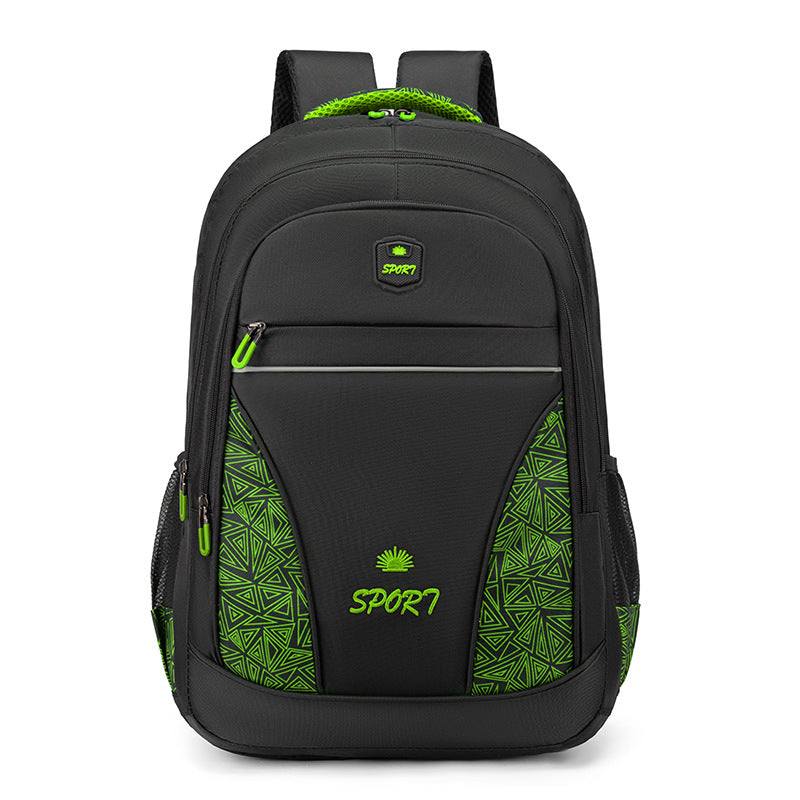 Stylish Geometric Print Backpack Acalora