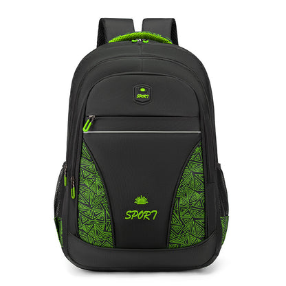 Stylish Geometric Print Backpack Acalora