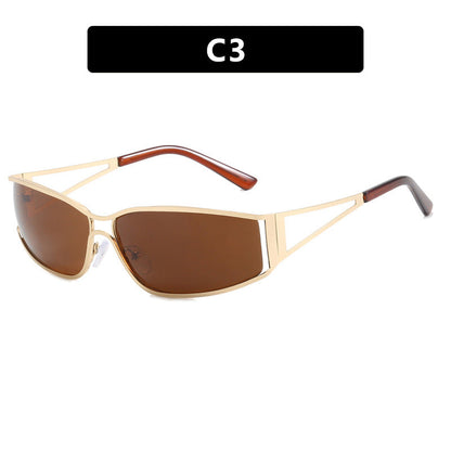 Women's sporty sunglasses in futuristic style Skanto
