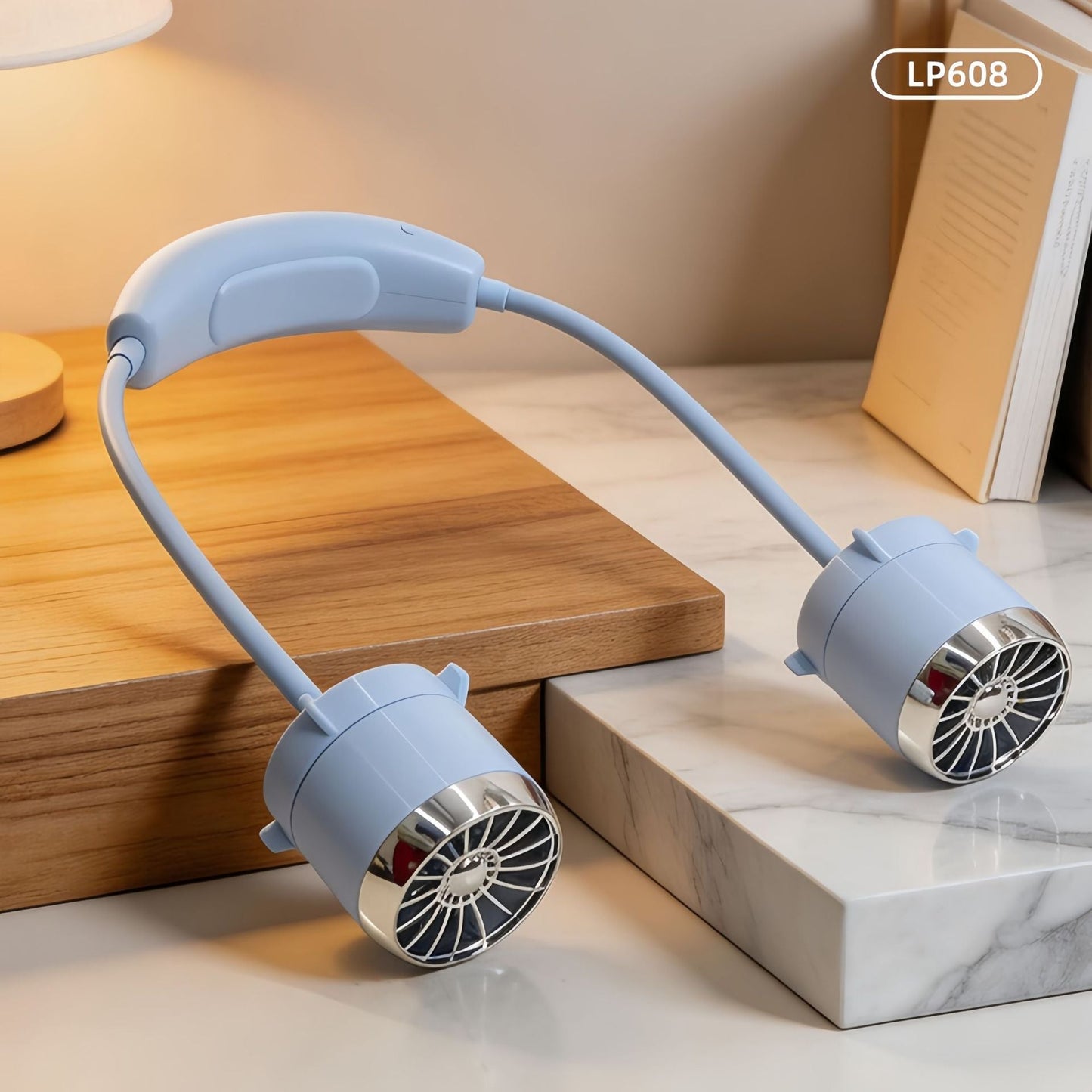 Women's Portable Neck Fan with Flexible Structure Karnz