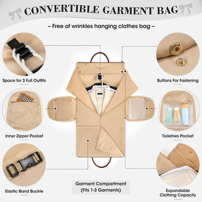 Elegant Quilted Business Travel Duffle Bag Acalora