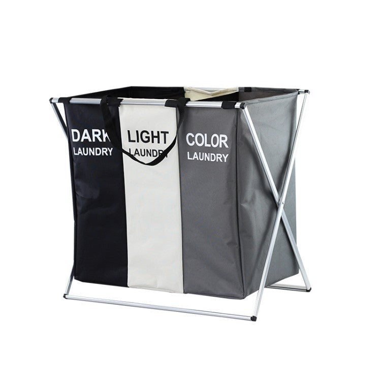 Laundry separation basket with sturdy handles Acalora