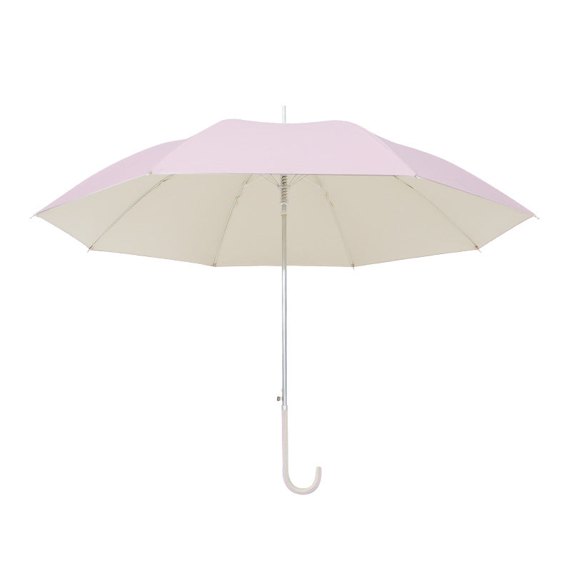 Women UV Protection Sun Umbrella with Ergonomic Handle Bowlift