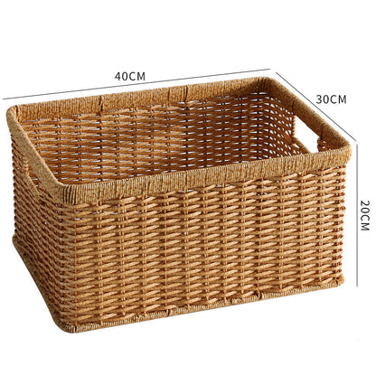 Unisex Practical Storage Basket with Open Handles Karnz