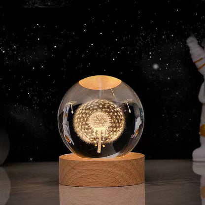 Skanto | Glowing Moon Crystal Ball