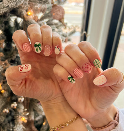 Festive Nail Art Acalora