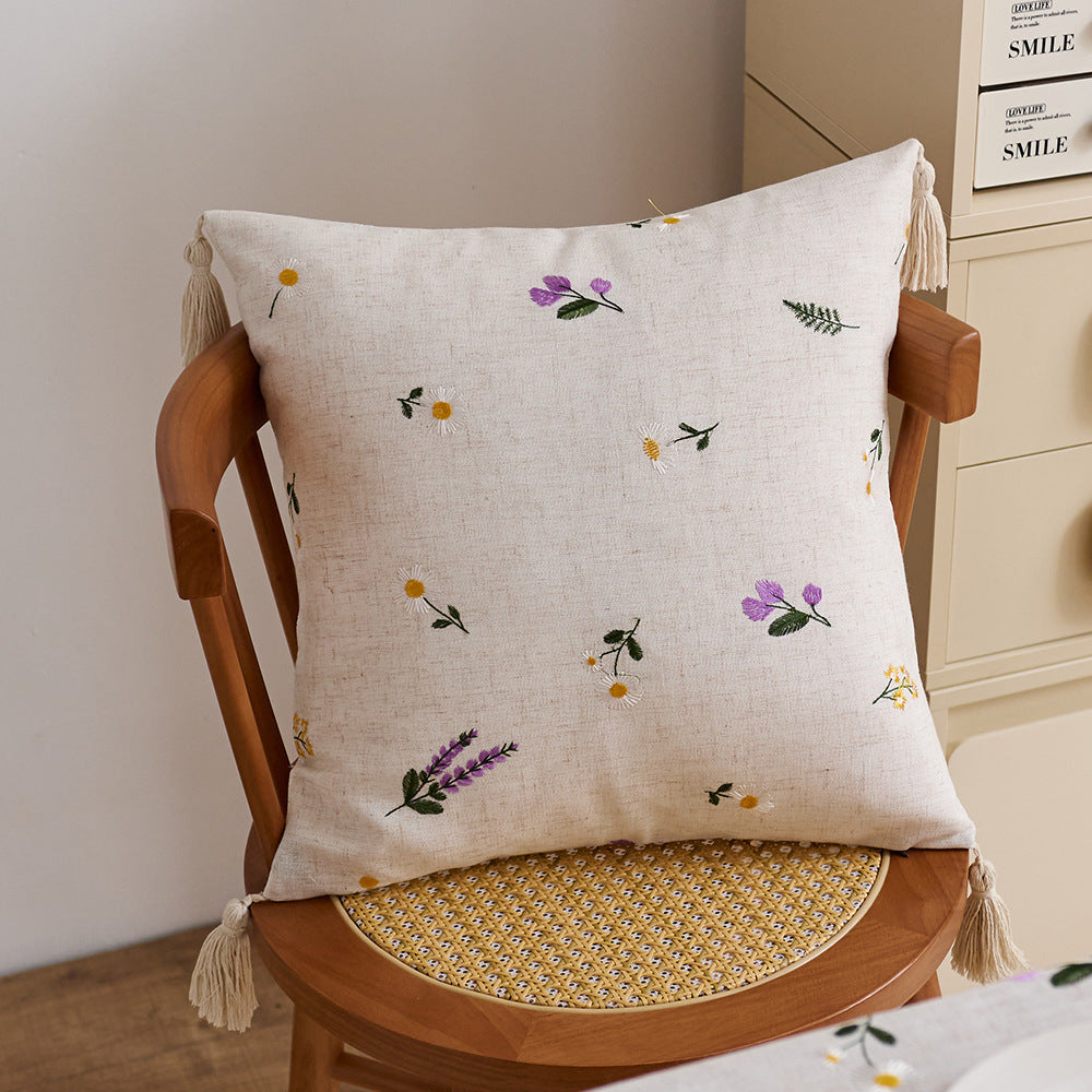 Decorative Tassel Cushion Cover