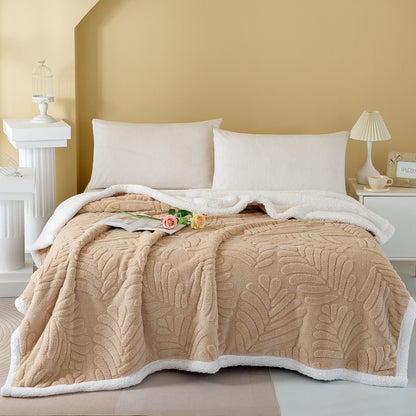 Cozy Fleece Throw Blanket
