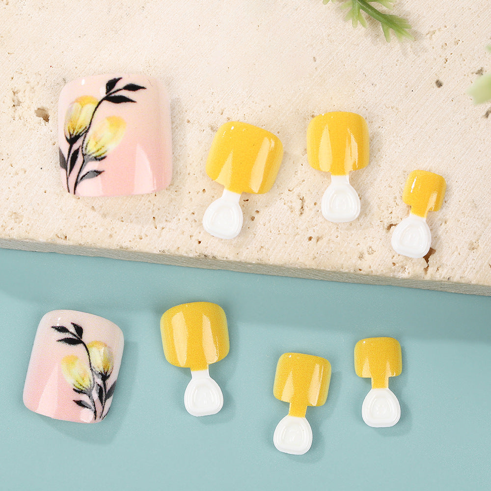 Artificial nails in floral design with accessories Acalora