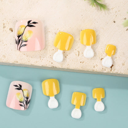 Artificial nails in floral design with accessories Acalora