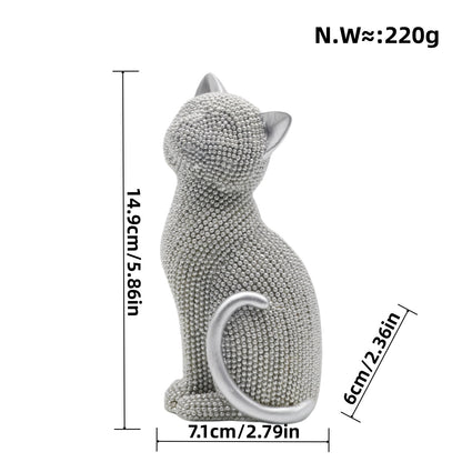 Decorative Cat Figurine Acalora