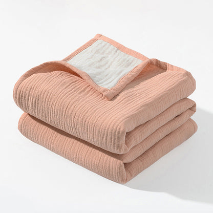 Ultra-Soft Reversible Muslin Throw Blanket