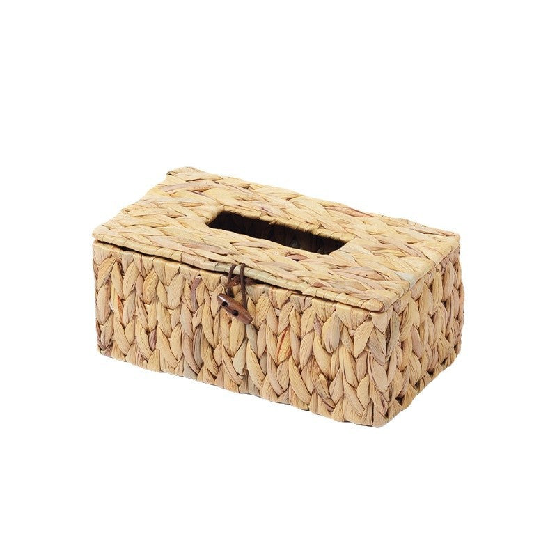 Multi-Compartment Woven Storage Caddy Acalora