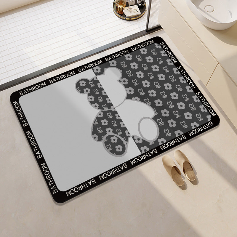 Cute Cartoon Character Bath Mat Acalora