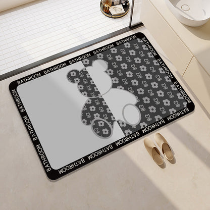 Cute Cartoon Character Bath Mat Acalora