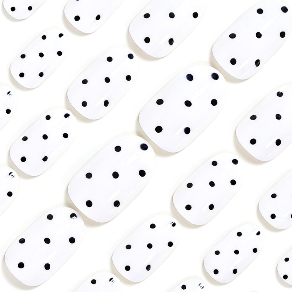 Polka Dot Nail Art Wraps Acalora