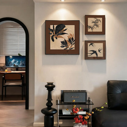 Textured Geometric Wall Art