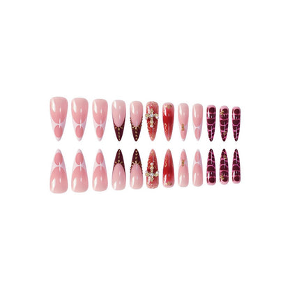 Elegant Stiletto Press-On Nail Set Acalora
