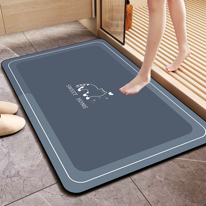 Absorbent Memory Foam Bathroom Mat