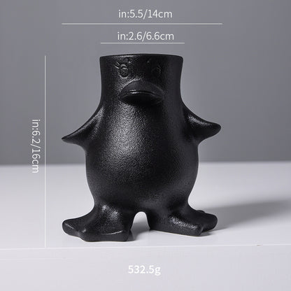 Creative Ceramic Duck Planter