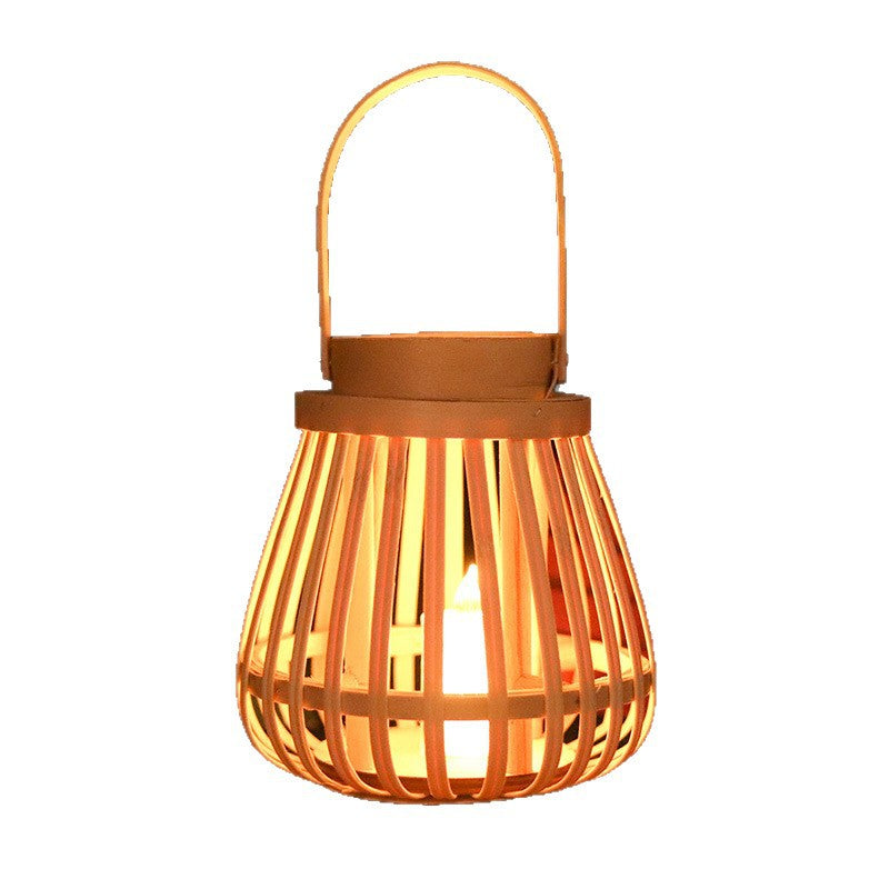 Handmade Lantern Made Of Natural Materials Acalora